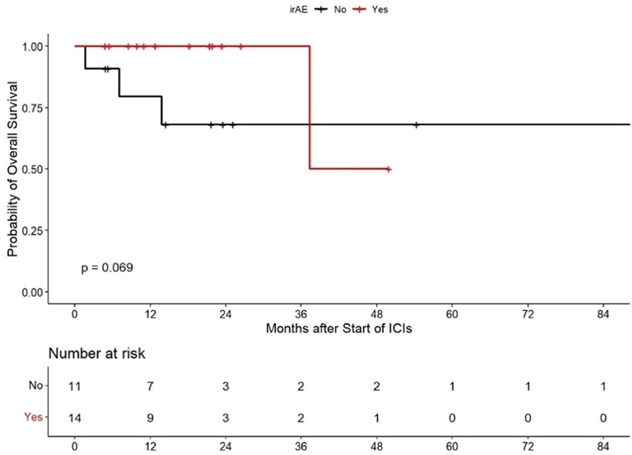 Iic Risk Graph 1160 The relationship between immune-related adverse events and ...