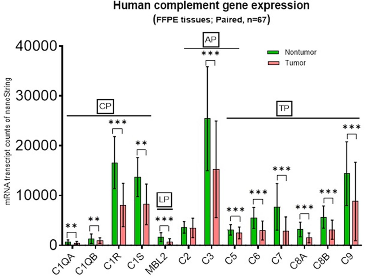 55 Dissecting patterns of expression of complement genes in ...