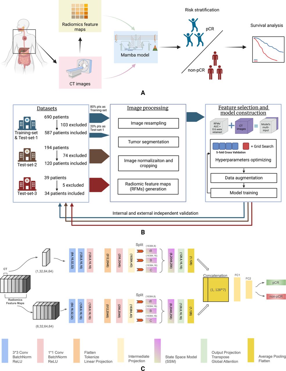 Voxel-level radiomics and deep learning for predicting pathologic ...