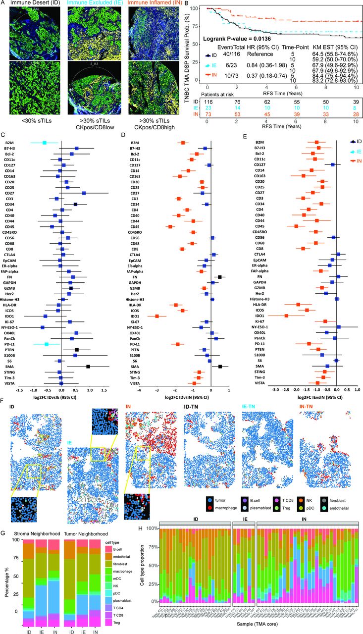 Spatially resolved single-cell landscape of tumor immunotypes